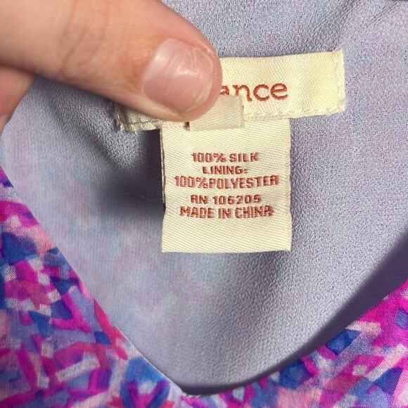 Sundance Layered Silk Chiffon Dress - Size 4 - Picture 5 of 6